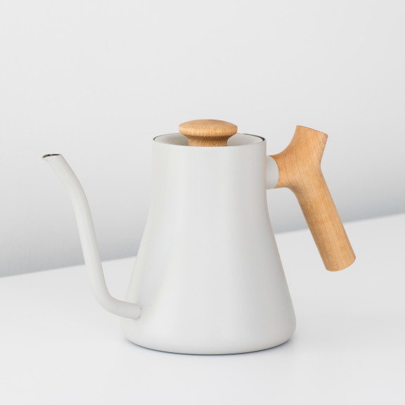 ceramic gooseneck kettle