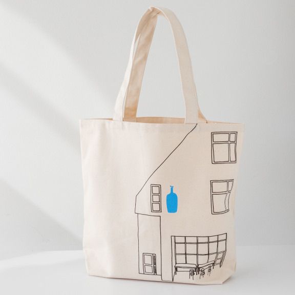 blue tote